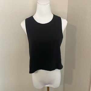 Lululemon Cropped Cotton Tank Top